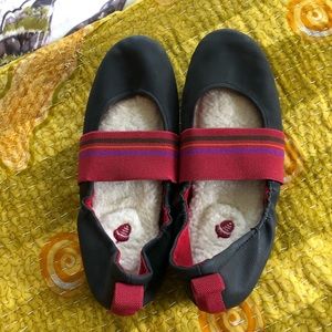 Acorn Via Wrap Ballet Slippers